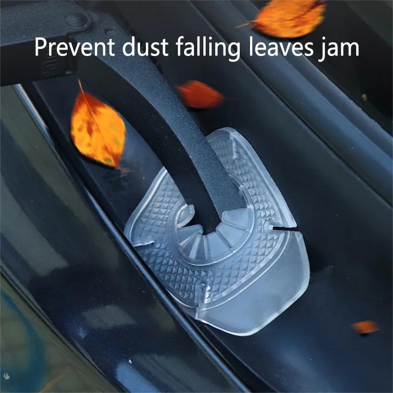 Car Windshield Wiper Silicone Dust Protection Bottom Cover for Mitsubishi Asx Lancer Outlander Pajero Ralliart Car Accessories