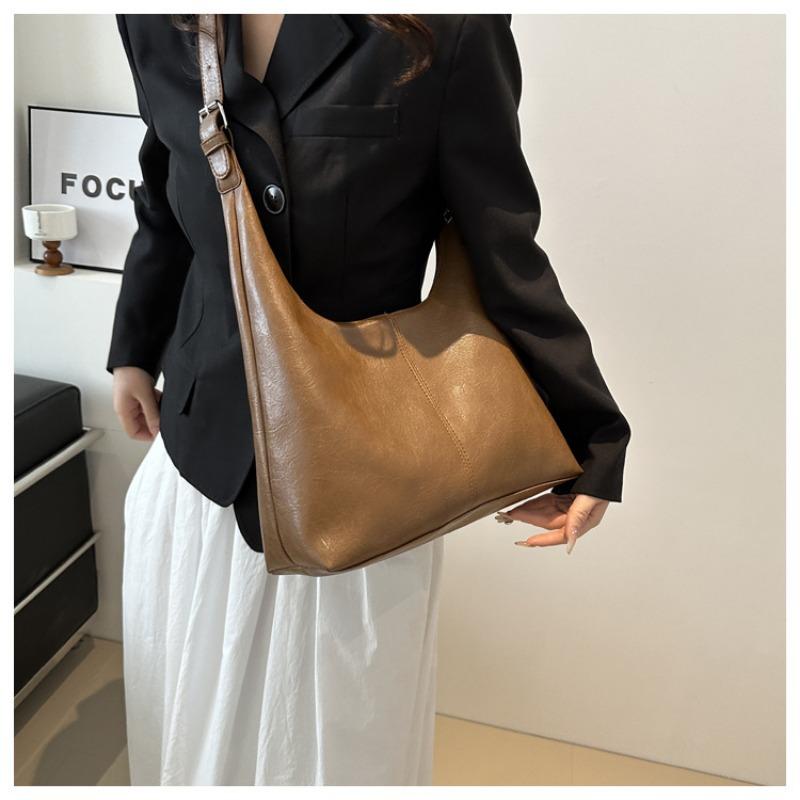 Niche Premium Commuter Tote Bag Spacious Student Class Shoulder Bag Minimalist Purse Crossbody Bag Women