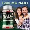 NAD+ Resveratrol Dietary Supplement Supports Cellular Energy, Anti-aging, and Skin Health. 120 Softgels.