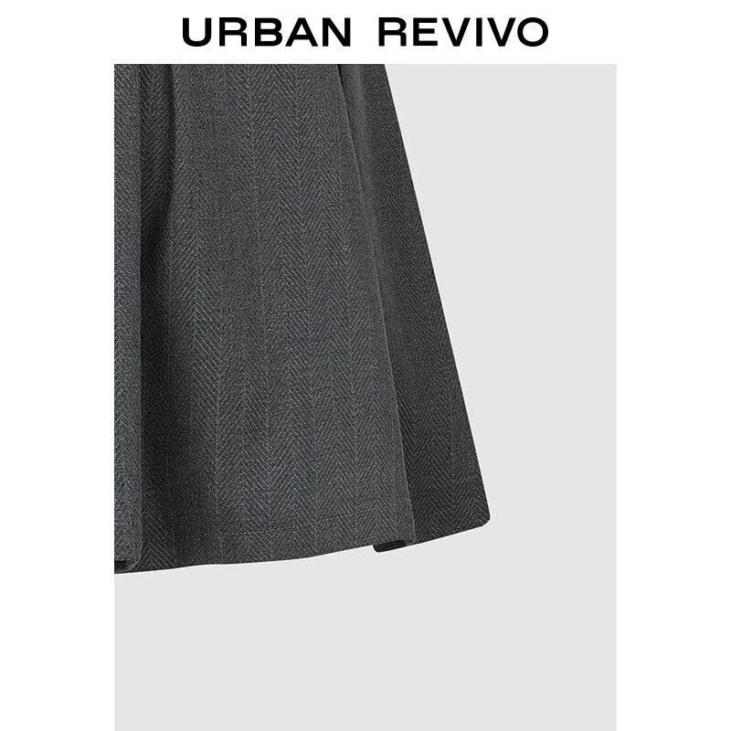 UR Women's Pleated Mini A-Line Skirt