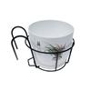Iron Flower Pot Rack Hanging Hanging Flower Rack Mini Plants Rack  Balcony