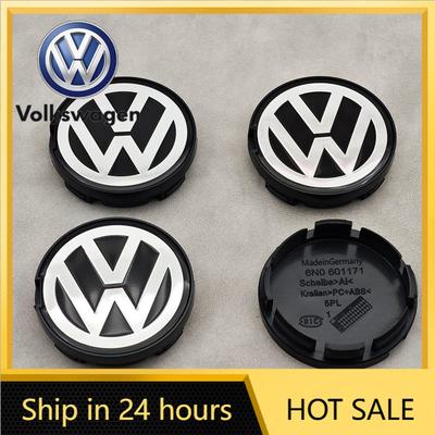 2026 Nuevo Para VOLKSWAGEN VW 4uds 55mm 56mm Logo VW Tapas Centrales de Rueda de Coche Para Llantas Volkswagen VW Santana Bora Jetta Tapas Cubre Buje