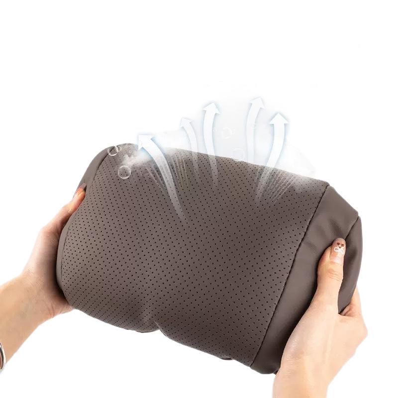 Polštářek na opěrku hlavy pro vozy BYD/Toyota/Honda/Nissan: Čtyřsezónní polštářek za krk z kůže Napa