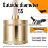 Glass Hole Tile Porcelain Saw Drill Bit Marble Vitrified Tile Dry Use