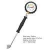 Mechanical Tire Pressure Meter Precise Zinc Alloy Anti Rust Tire Pressure Gauge Car Supplies