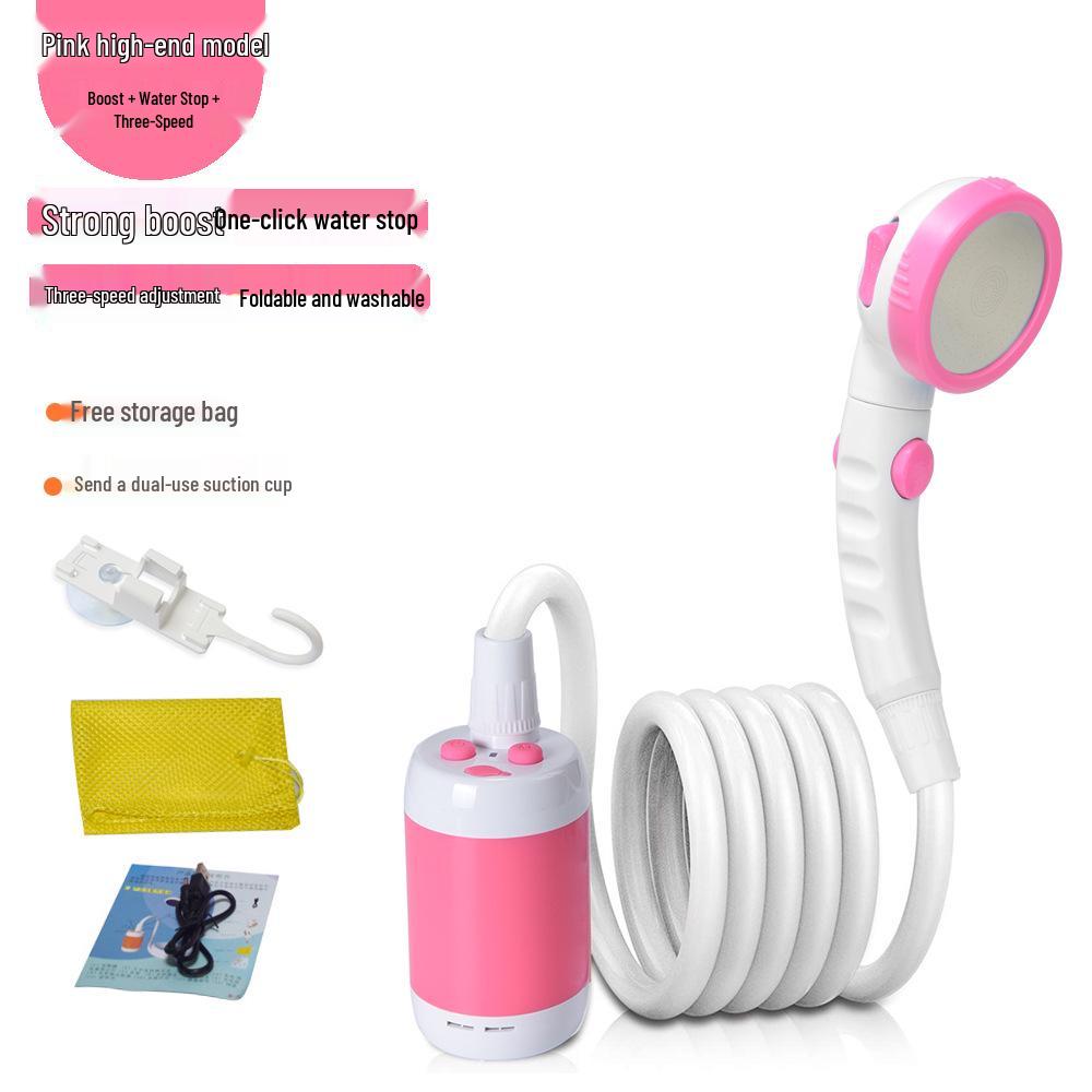Electric Shower Head for Pet and Outdoor Camping Bathing