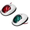 2pcs LED Boat Navigation Light RedGreen Signal Lamp IP65 Waterproof ABS for Marines Yachts 10V?30V