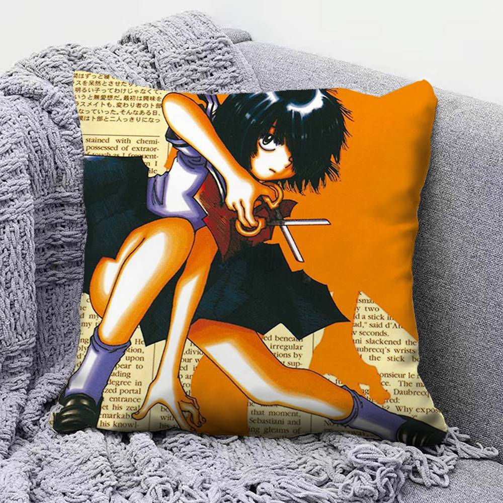 Urabe mikoto Mysterious Girlfriend X Anime Pillow Covers, Home Sofa Cushion Covers and Aecorative Custom