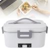 Electric Lunch Box 1.8L 360 Degree Circulation Heating SUS304 Liner Dishwasher Safe Portable Lunch Warmer Box for Home Car  