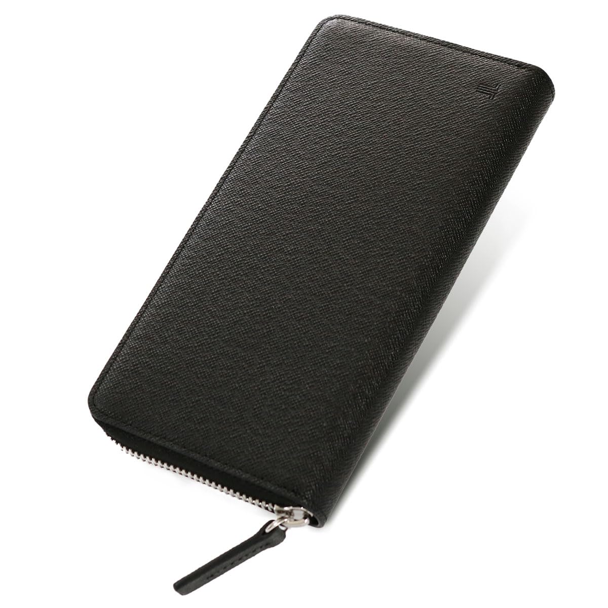 

Long Wallet Couleur de Vin JLMW0GT2 LANVIN COLLECTION Cowhide Leather All Black [Lanvin Collection] Men s [D10]