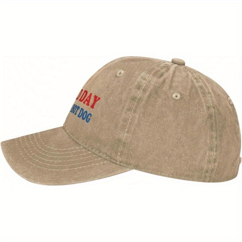 It's A Bad Day To Be A Hot Dog Baseball Cap Funny Vintage Twill Adult Casual Adjustable Hat