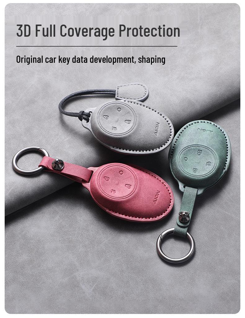 AION Car Key Cover for GAC AION: Compatible with rt, v, and Tyrannosaurus Models - Unisex Design