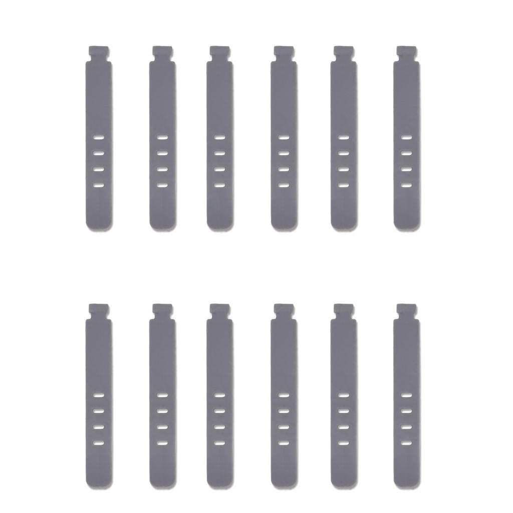 4/12/20pcs Mobile Phone Cable Winder Earphones Clip Charger Cord Organizer Management Silicone Wire Cord Fixer Holder Cable Belt