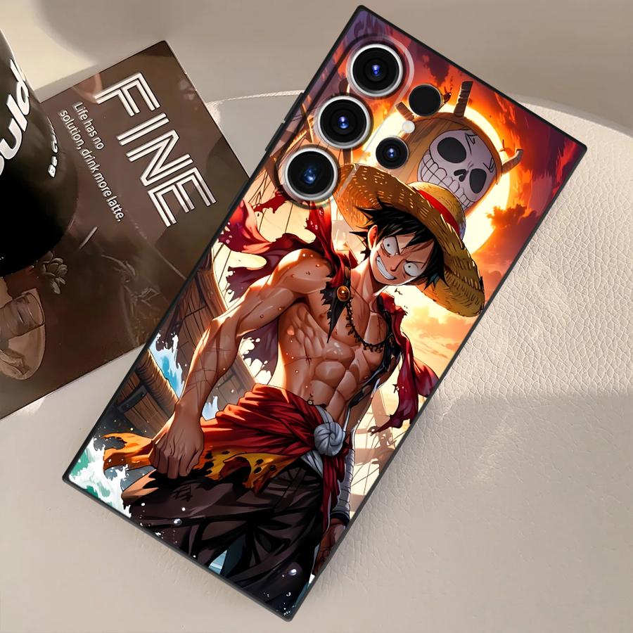 Case for Samsung Galaxy S20 S25 Ultra S23 FE S9 S24 Plus S21 S22 Funda Phone Cover Cool Luffy ACE