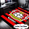 Custom Name Bayer FC Crest Rug for Living Room, Game Rooms, Office, Bedroom, Floor Mat Playful Design, Fan Gifts Christmas Decor