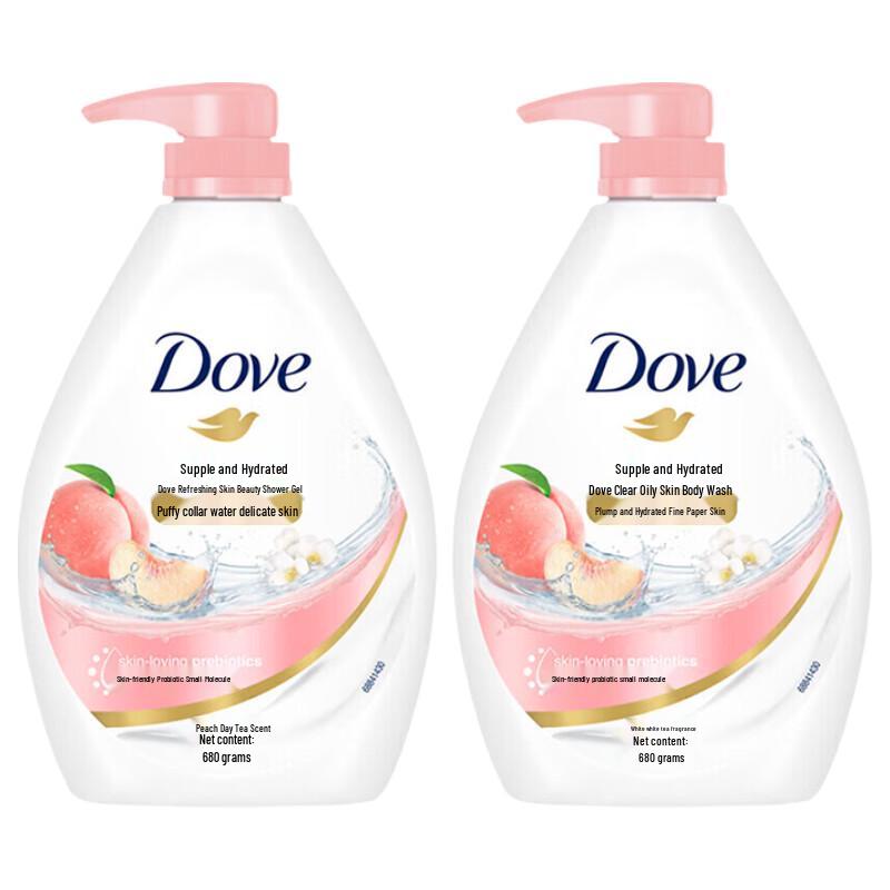 Dove Освежающий гель для душа «Упругость и увлажнение»
