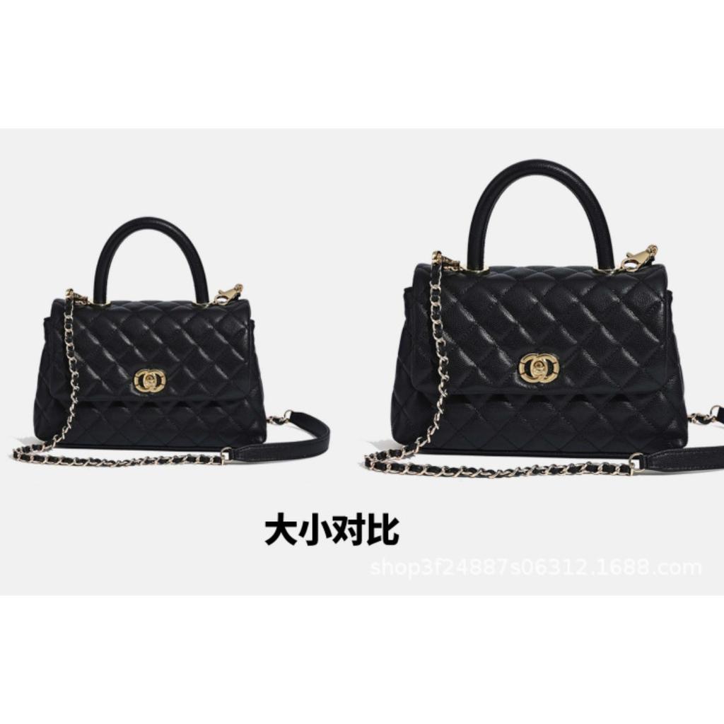 Retro-Tasche Damen neue kleine duftende Wind-Diamant-Tasche große Kapazität Handtasche trendige Damen-Tasche Mode Schulter-Umhängetasche