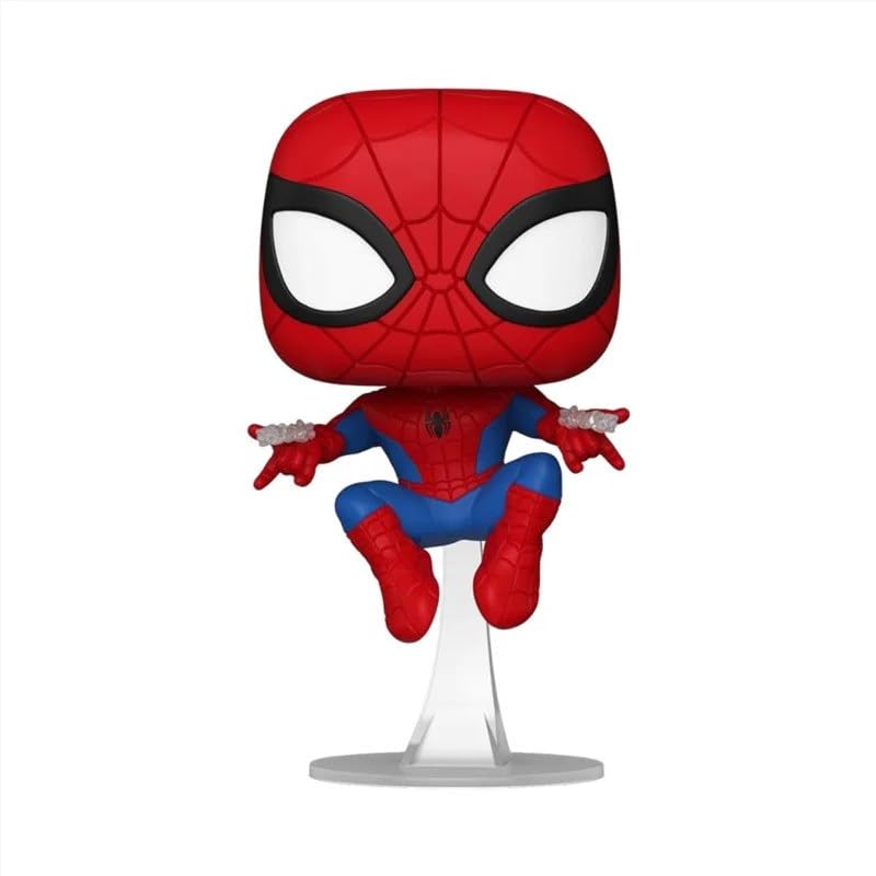 UK GameStop Marvel Figure Funko Web Swing Spidey Marvel Funko [Funko (FNUK), (GS) Exclusive] Spider-Man POP! Spider-Man