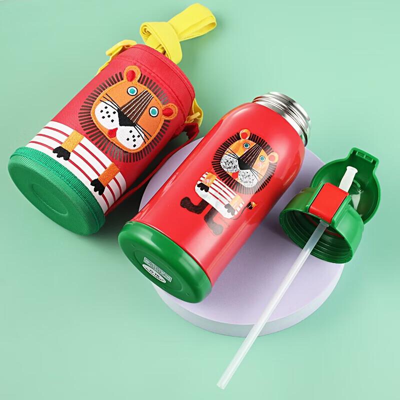 TIGER MML-C06C Kids Insulated Bottle with Straw - Giraffe