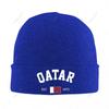 Knitted Hat Unisex Qatar EST Independence Day For Unisex Women Boys Winter Autumn Beanie Cap Warm Bonnet