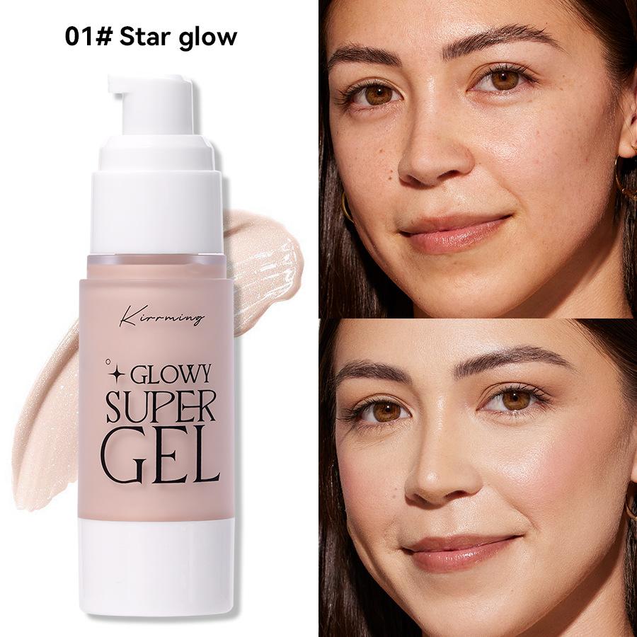 

High Gloss Liquid Foundation Moisturizing Light Concealer Brightens 01#