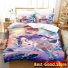 Game Genshin Impact Sangonomiya Kokomi Bedding Set Single Twin Full Queen King Size Bed Set Adult Kid Bedroom Duvetcover Sets