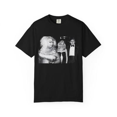 DIVINE / TRUMP Comfort Colors T-Shirt, John Waters Cult Classic Film Tee, Pink Flamingos Drag Queen Shirt, Vintage 80s 90s Celebrity