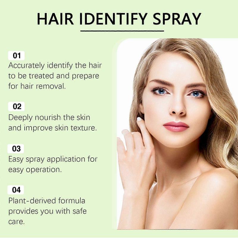 Hair Identifier Spray for Face ShavingFace Hair Identifier SprayMoisturizing And Skin Care Set Spray, Suitable for All Skin Types