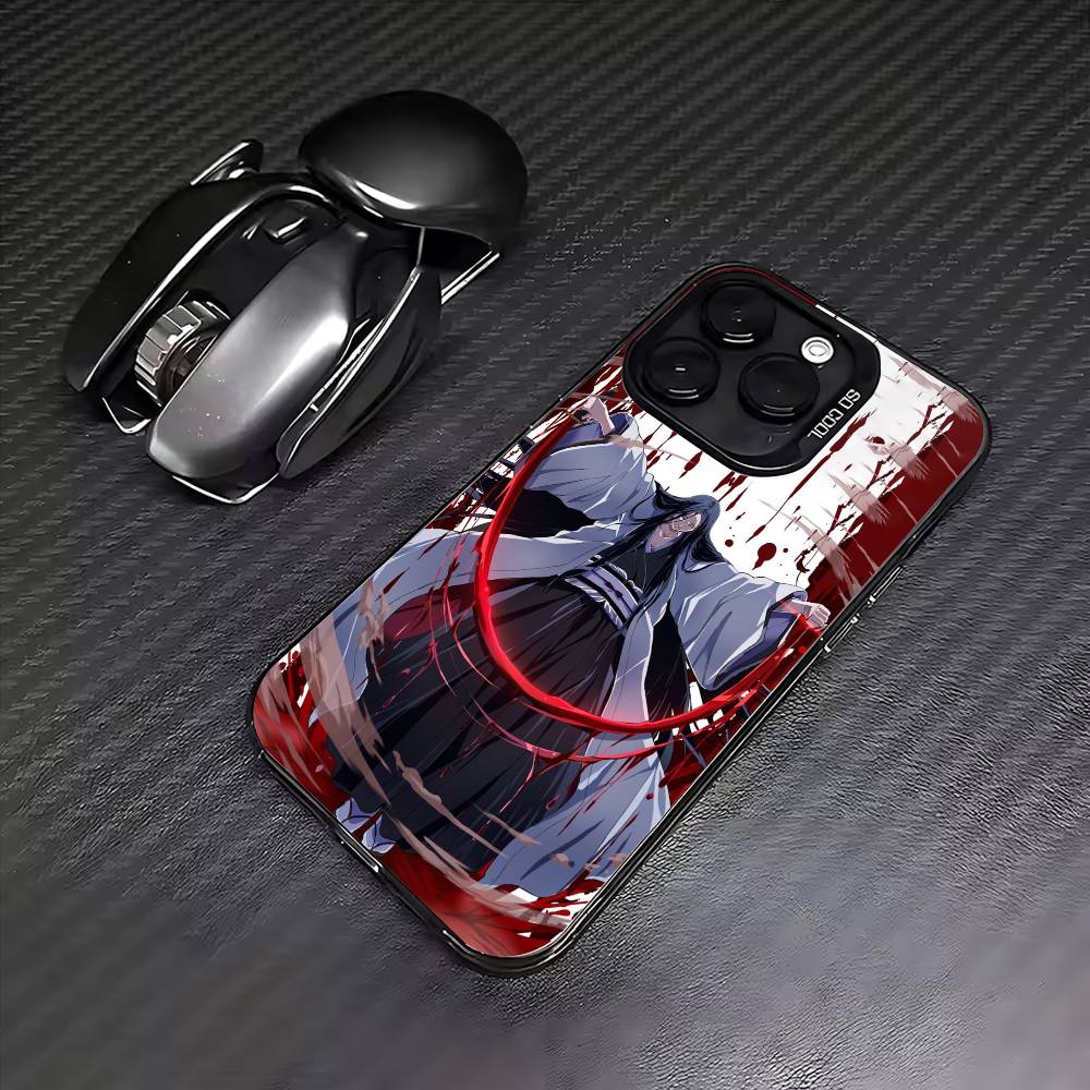 

Чехол для телефона Retsu Unohana B-Bleachs для iPhone 17, 16, 15, 14, 13, 12, 11 Plus, Pro Max Цветной Посеребренный Внутренний Чехол iPhone17