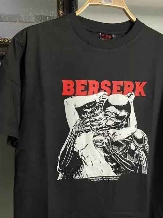 Berserk Femto_Griffith Anime Manga Cotton Black Unisex T-Shirt Tops Tee S-4XL