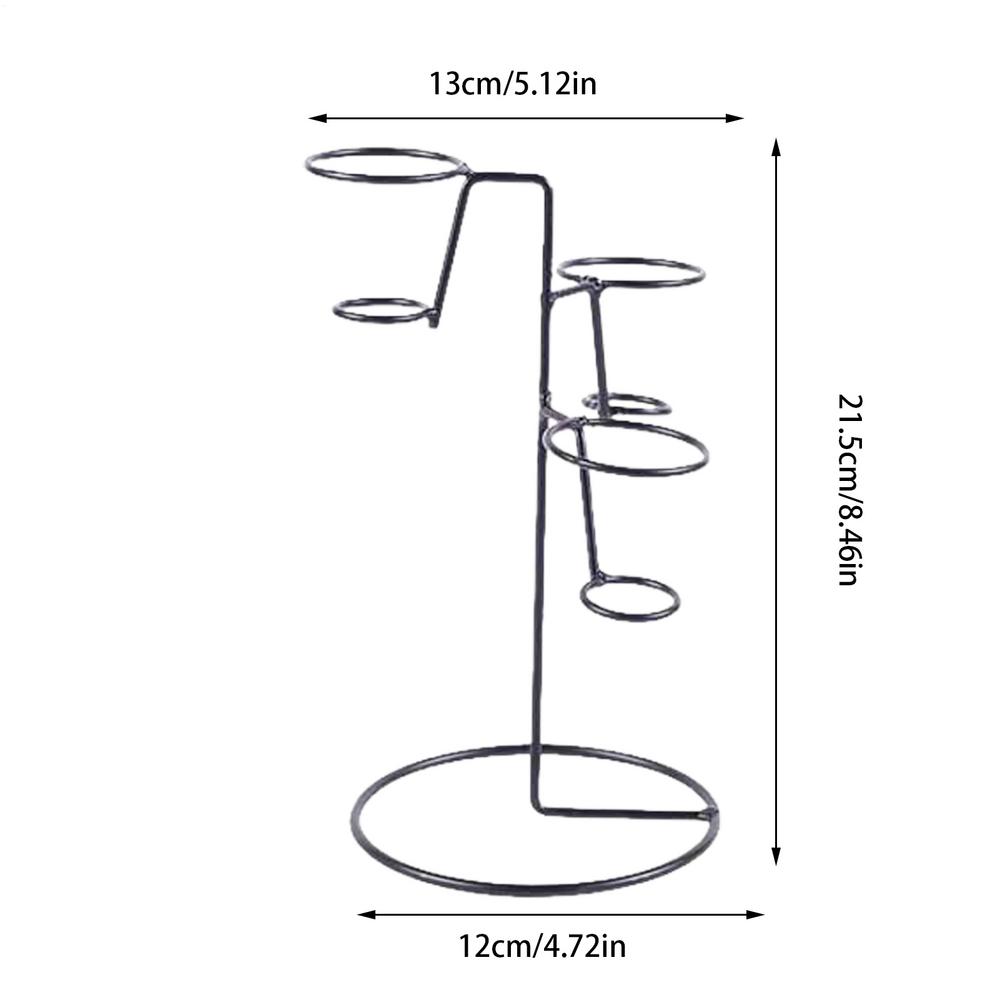 Ice Cream Cone Holder Black Iron Cotton Candy Stand Home Iron Art Ice Cream Cone Holder for Ice Cream Cone Candy Popcorn
