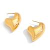 Love stud earrings exquisite earrings jewelry
