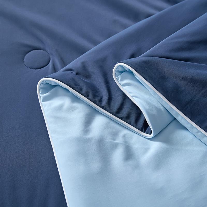 New Cool Feeling Summer Blanket Breathable Cooling Air Conditioner Quilt Silky Touch Bare-Sleeping Comforter Single Double Duvet