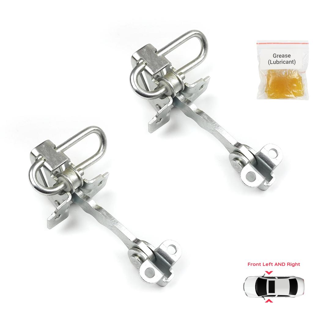 BDP744-1 2 Pieces Front Left AND Right Door Hinge Stop Check Strap Limiter for Fiat Punto MK2 188 5-Door 1999-2012 51754186