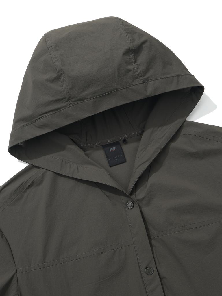 K2 Signature Dotair 3/4 Sleeve Jacket W_Urban Charcoal