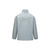 Reebok Sport Fashion Brand Logo Print Lightweight Long Sleeve Jacket Unisex Jackets Light-Gray 24FRM111UGG5