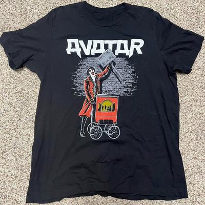 Vtg Avatar Band Gift For Fans Cotton Black T Shirt For Men All Size UR051