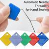 1/5Pcs Portable Automatic Needle Threaders For Hand Sewing Fits All Needle Sizes Sewing Machine Plastic Sewing Machine Needle Th