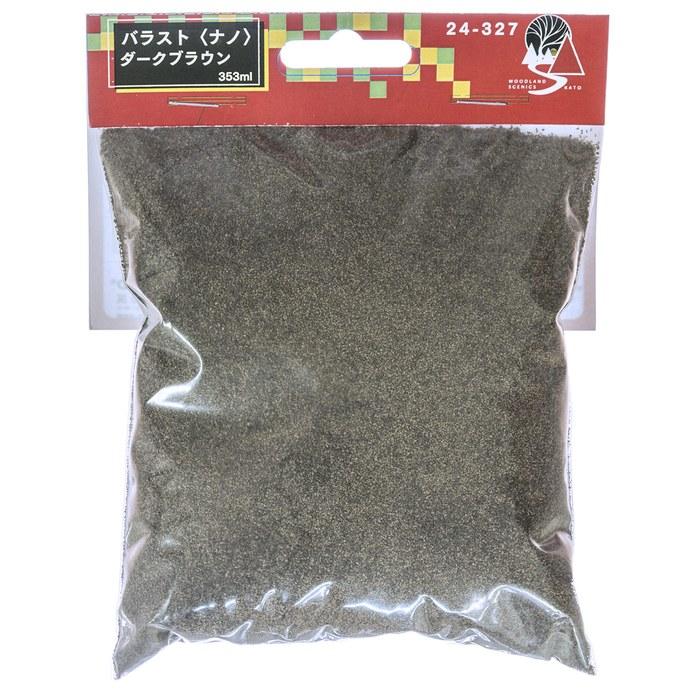KATO Ballast Nano Dark Brown 24-327 Diorama Material