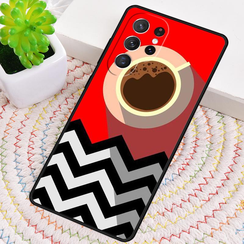 

Welcome To Twin Peaks Red Room TPU Phone Case For Samsung Galaxy note 10 pro S26 S25 S24 S23 S22 Ultra Plus S21 FE S20 Cover Galaxy S24 Ultra