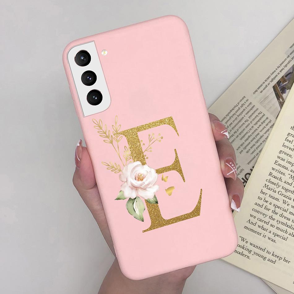 For Samsung S21 FE S21 Ultra Plus Case Slim Soft Cute Letters Cover For Samsung Galaxy S21 Plus 5G S21+ S 21 Ultra Phone Cases