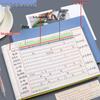 Wire-O Bound Daily Planner: Student Time Management Schedule Notebook for Postgraduate Exam Preparation