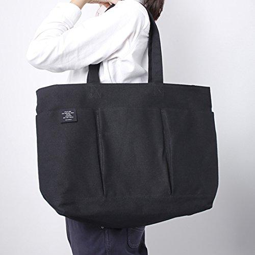 Delfonics Inner Carrying Bag L Tote Bag, Black