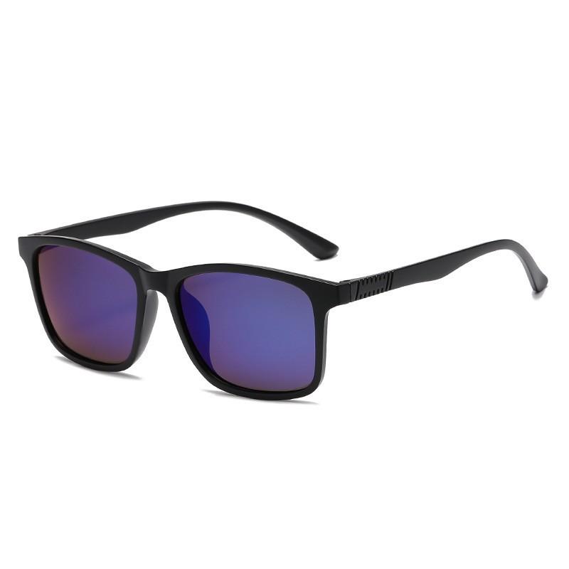 Xiaomi Men Women Square Sunglasses UV400 Matte Black PC Frame And Temples Fashion Shades for Driving Cycling Outdoor 3501