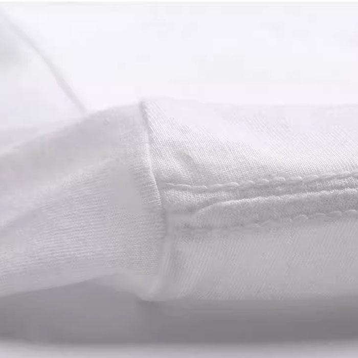 Men Summer Casual Loose Oversize Short Sleeve O Neck Letter Printed Pullover Cotton T Shirt Top