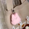 PP Cotton Butter Rabbit Cut Plush Keychain Plush Soft Cartoon Butter Cookie Plush Keyring Cartoon Funny