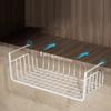 Under Shelf Storage Basket Multipurpose All Metal Under Shelf Wire Basket for Kitchen Office Pantry