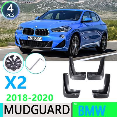 For BMW X2 F39 2018   Car Fender Mudguard Mud Flaps Guard Splash Flap Car