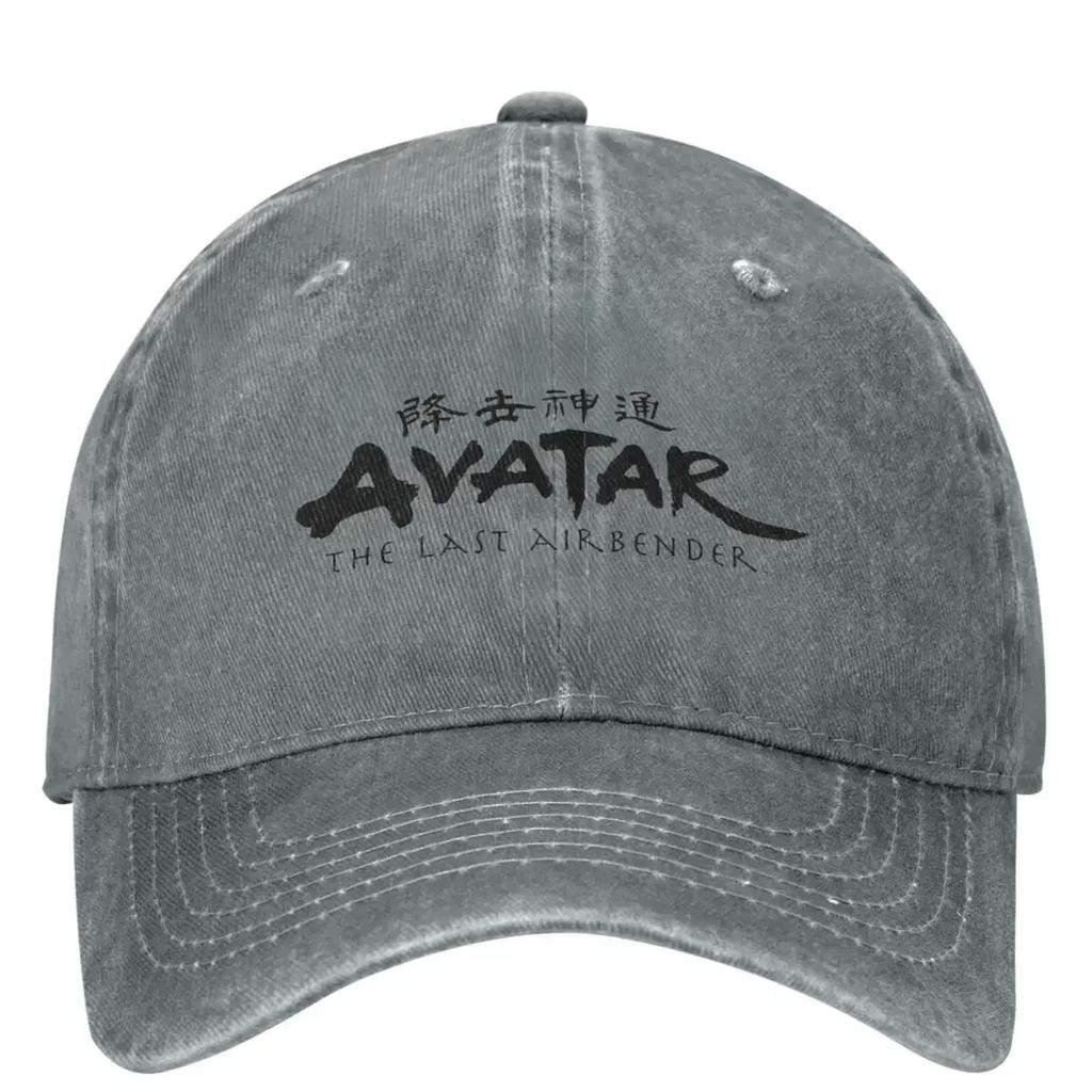 Gorra de Béisbol Merch Avatar El Último Maestro del Aire Vintage Desgastada Lavada Estilo Unisex Sombreros para Entrenamientos