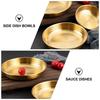 Stainless Steel Tableware Pickle Dish Thickened Seasoning Dish Sauce Dish Snack Pan  Kitchen Tools